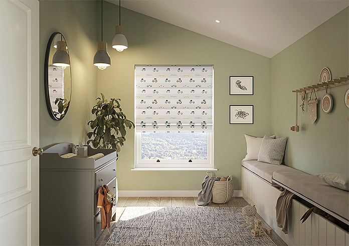 Brum Brum, Roadtrip - Twist&Fit Roman Blind - Image 8